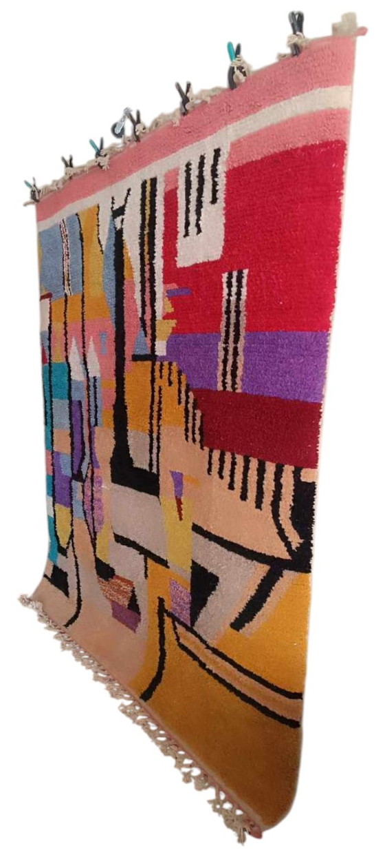 Image 1 of Berber carpet rug new wool moroccan Carpet - 274 x 150 cm 260 x 210 m Type B9