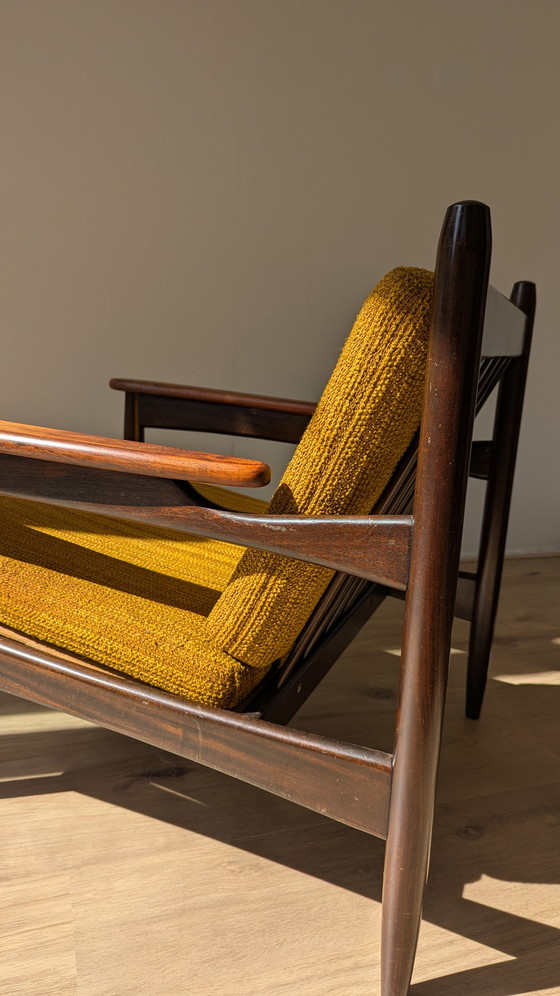 Image 1 of Vintage Rozendaal Teak Fauteuil Scandinavisch Design