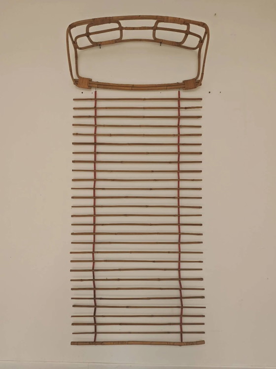 Appendiabiti a parete in rattan, Cecoslovacchia 1960 – Wicker, Vintage (photo 13 of 24)