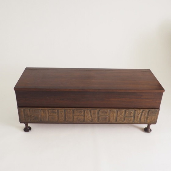 Image 1 of Italian Brutalist Chest by SANTAMBROGIO & DE BERTI