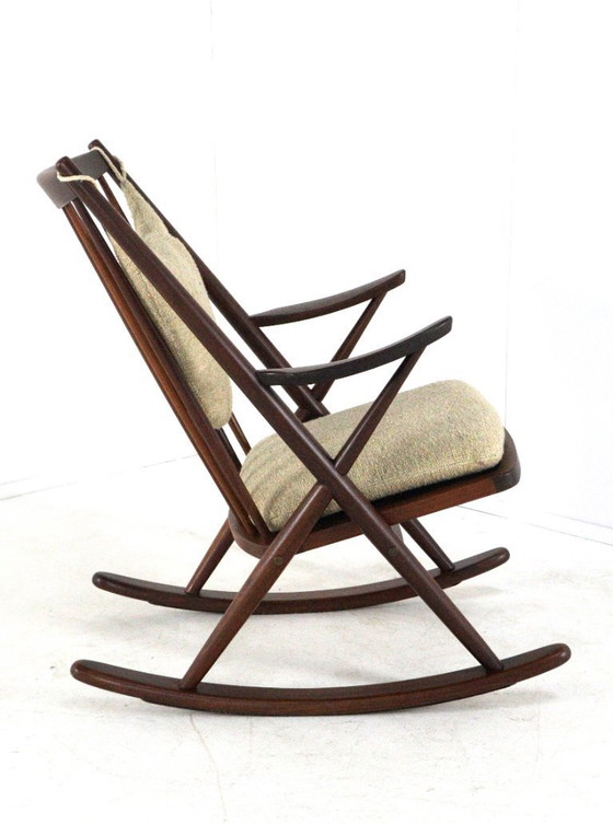 Image 1 of Frank Reenskaug Bramin Schaukelstuhl, Modell 182, Vintage