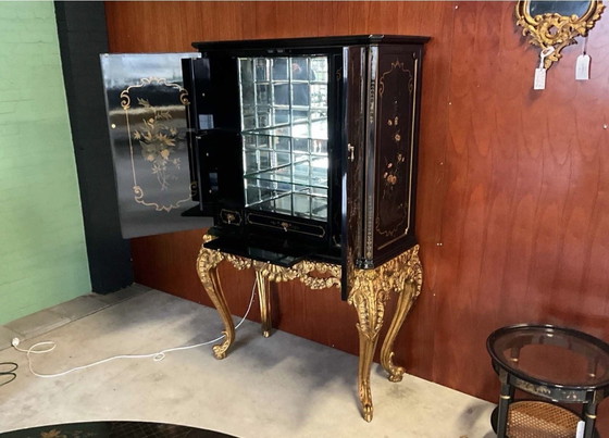 Image 1 of Meubles Jansen Chinoiserie cocktail kast