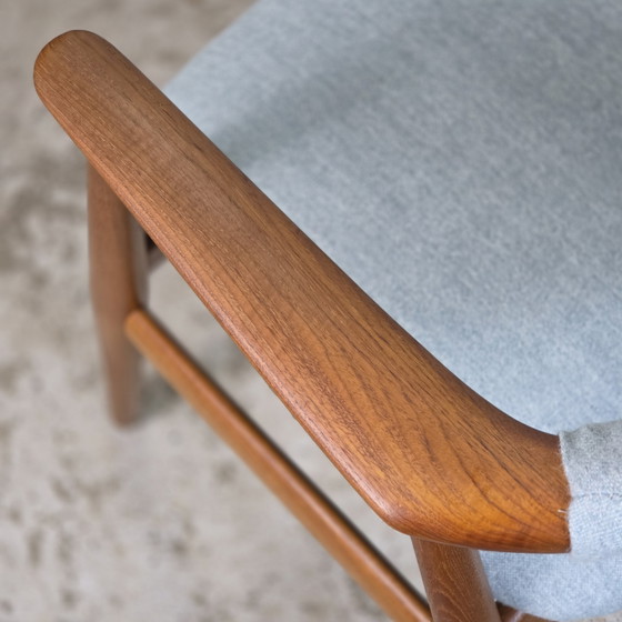 Image 1 of Glostrup, GM11 vintage jaren 60 Deense armstoel teak Scandi