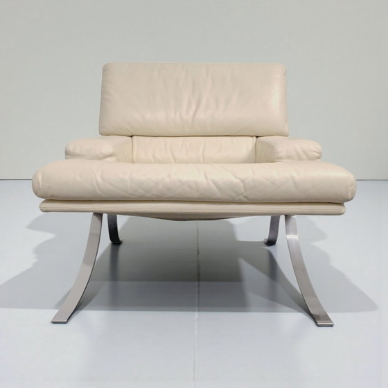 Image 1 of Durlet — Coppia di poltrone con poggiapiedi, Belgio, anni '70