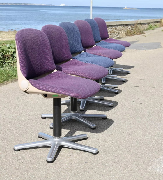 Image 1 of 6x space age Wilkhahn chairs