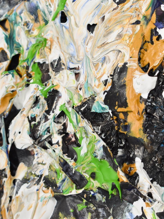 Image 1 of Helen Nieuwendijk (1946) - Ohne Titel - 2010 - Acryl auf Leinwand - 60 x 60 cm