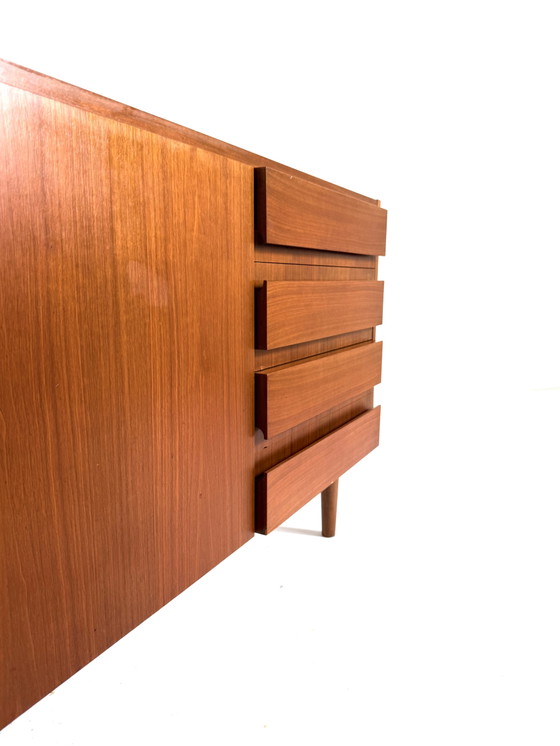 Vintage teak sideboard/TV cabinet '60 – Wood, Metal (photo 10 of 13)