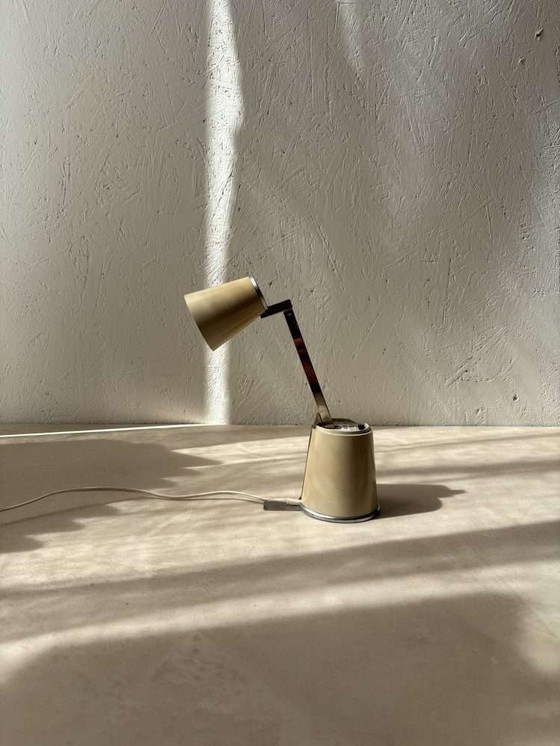 Image 1 of Lampe à poser Hala Lampette beige vintage 1970
