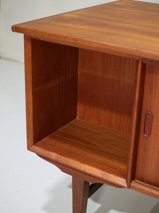 Image 1 of Freestanding desk Danish vintage teak