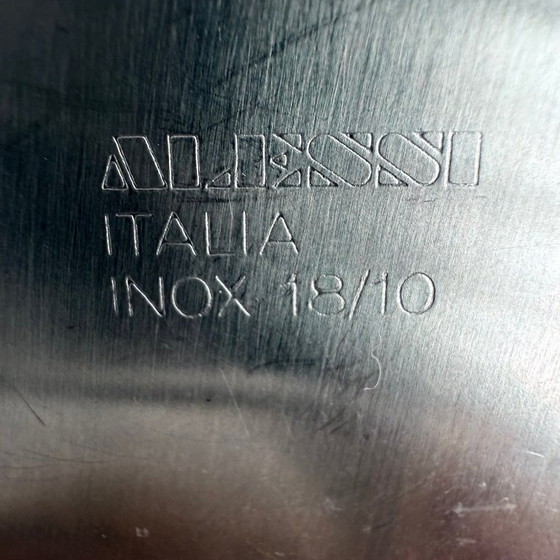 Image 1 of Vassoio Alessi in acciaio inox, piatto da portata L41cm