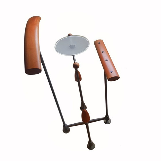 Portamaggiordomo di Frans De La Haye per Auping, anni '90 – Accessori per camera da letto, Glass, Metal (photo 3 of 6)