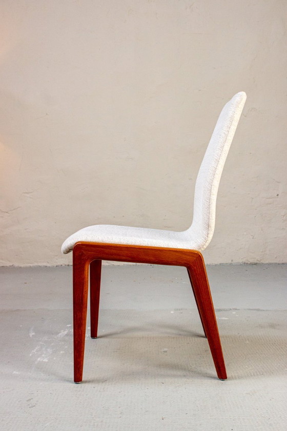 Image 1 of 4 teakhouten stoelen