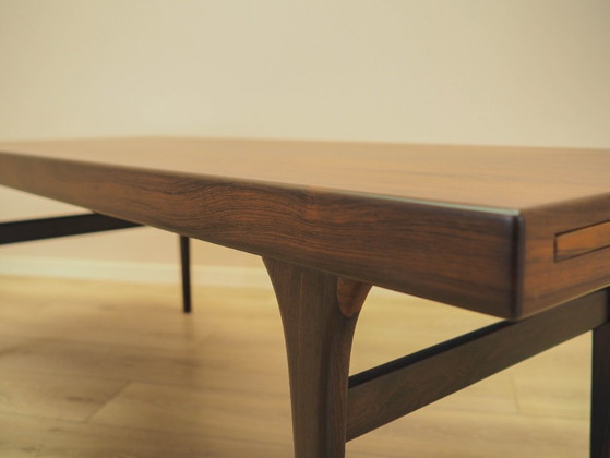 Rosewood Coffee Table With Extending Top By CFC Silkeborg, Danish Design 1960s (photo 15 of 17)