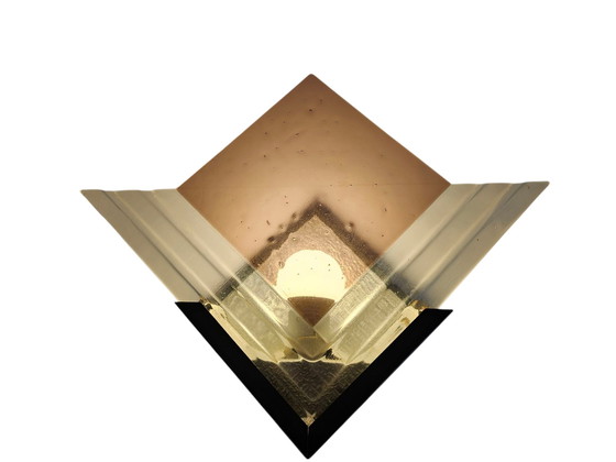Image 1 of Leucos - Murano - Wandlamp - Murano Glas - Metaal - 1960's