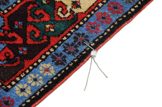 Image 1 of Origineel Kazachs-Russisch wollen tapijt, antiek, 230 x 135 cm
