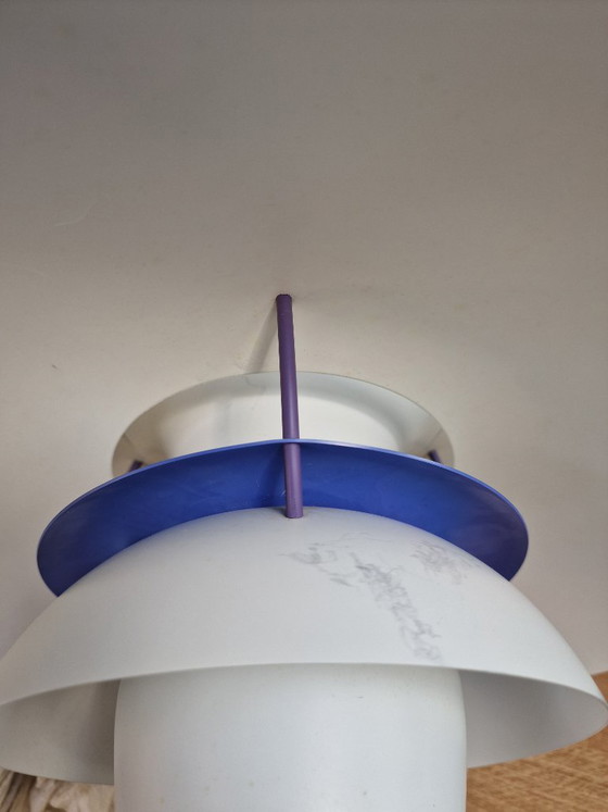 Mooie Vintage Witte Louis Poulsen PH 5 Hanglamp – Hanglampen, Metal (photo 9 of 10)