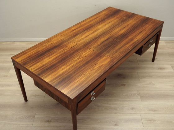 Image 1 of Diplomate rosewood desk, Danish design, 1970s, designer: Finn Juhl, manufacturer: France & Son