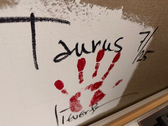 Image 1 of Schilderij Christiaan Lieverse - Taurus 7/25 165x90cm