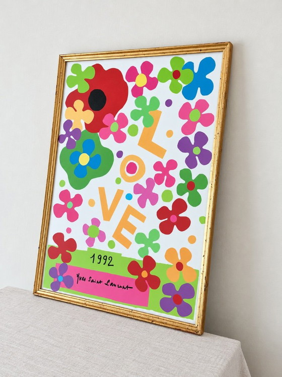 Yves Saint Laurent – LOVE Collection | Sei Poster Vintage | 1992–2006 – Legno (photo 8 of 27)