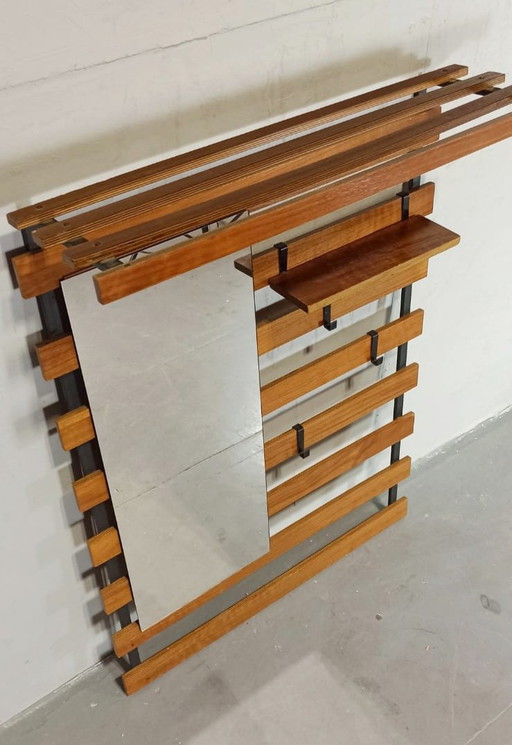 Mid century wandkapstok