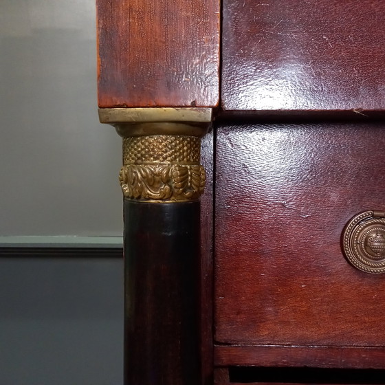 Image 1 of Klassieke Chiffoniere Met 7 Laden