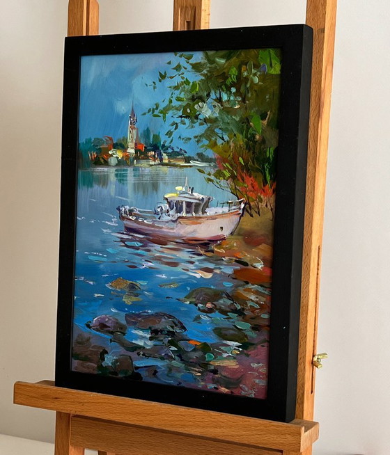 Image 1 of Un bateau près du rivage