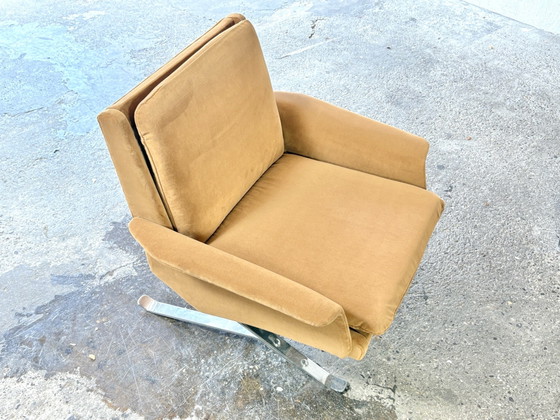 Rare pair of easy chairs designed by Paul and Michael Bode for Tectaform – Armchairs, Wood, Metal (photo 8 of 11)
