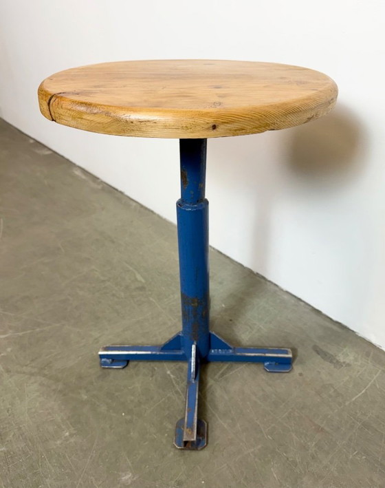 Image 1 of Industrial Workshop Stool, 1960s