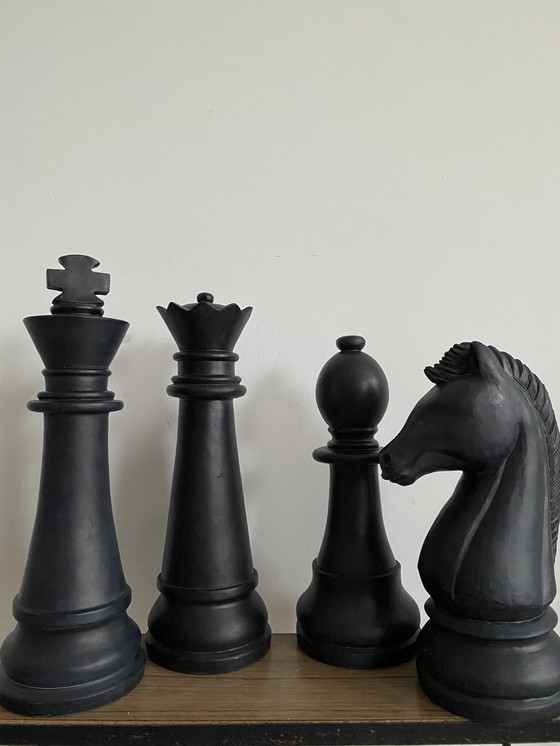 Image 1 of Big arty chess peaces - hone deco - hip