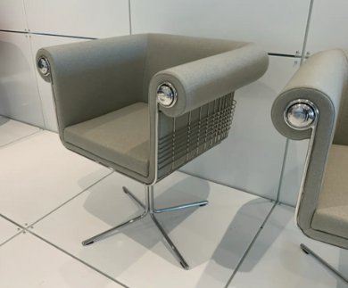 Image 1 of Lensvelt New Chesterfield Chair Baranowitz + Kronenberg