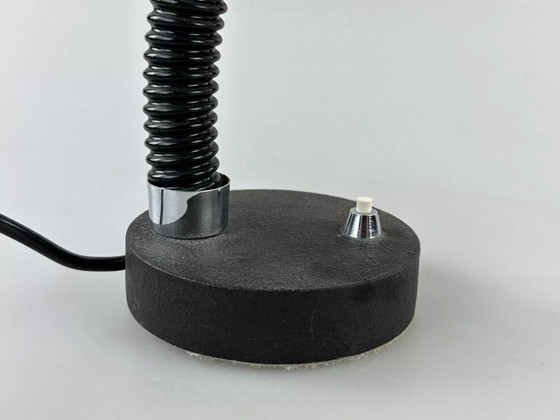 Image 1 of 60s 70s tafellamp Egon Hillebrand bollamp space age metaal ontwerp