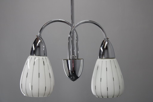 Lampadario vintage anni '50 di Instala Decin, Cecoslovacchia