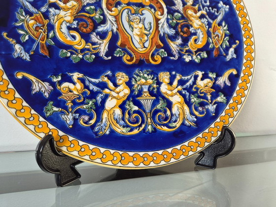 Image 1 of Vintage jaren 60/70 Gien France "Renaissance" sierbord.