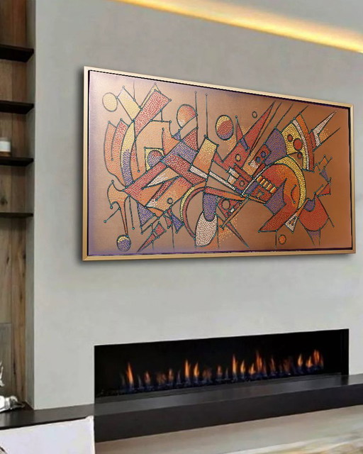 Abstraction A1389 - abstract painting XXL