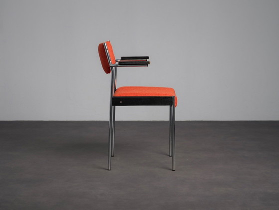 Set of 4 Modernist Dining Chairs by Thereca, Netherlands, 1960s – Textile (photo 5 of 12)