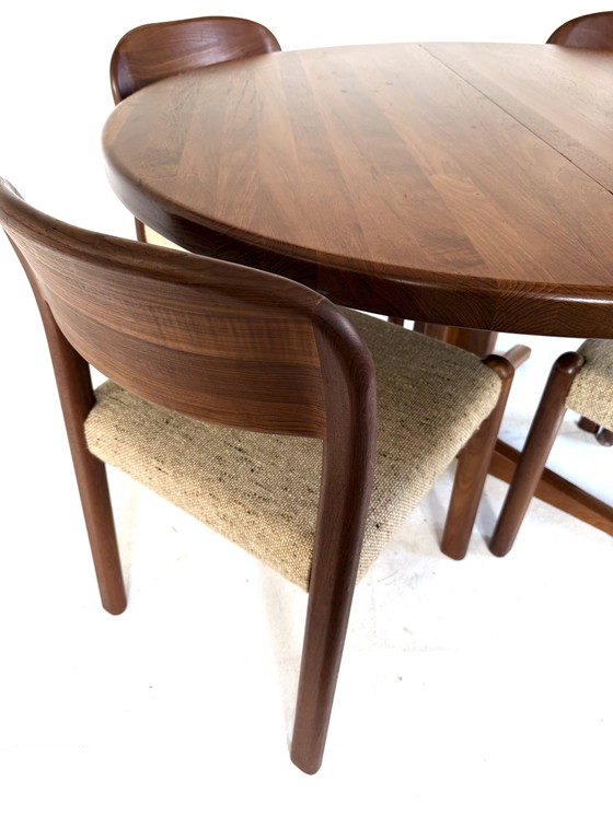 Image 1 of Tavolo da pranzo allungabile XXL vintage, Glostrup Møbelfabrik '70