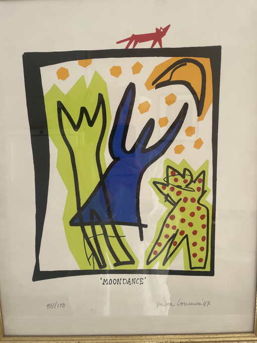 Lithograph by Peter Louman signed and numbered