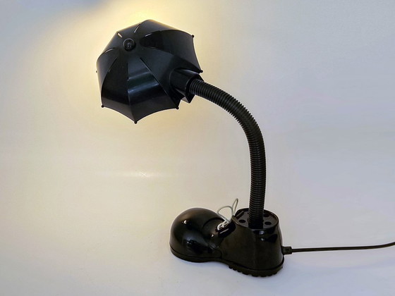 Image 1 of table lamp shoe with umbrella