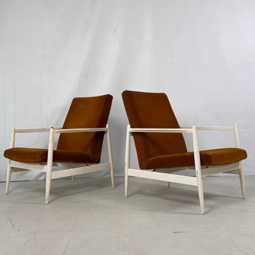 Coppia di poltrone Heczendorfer László, anni '60