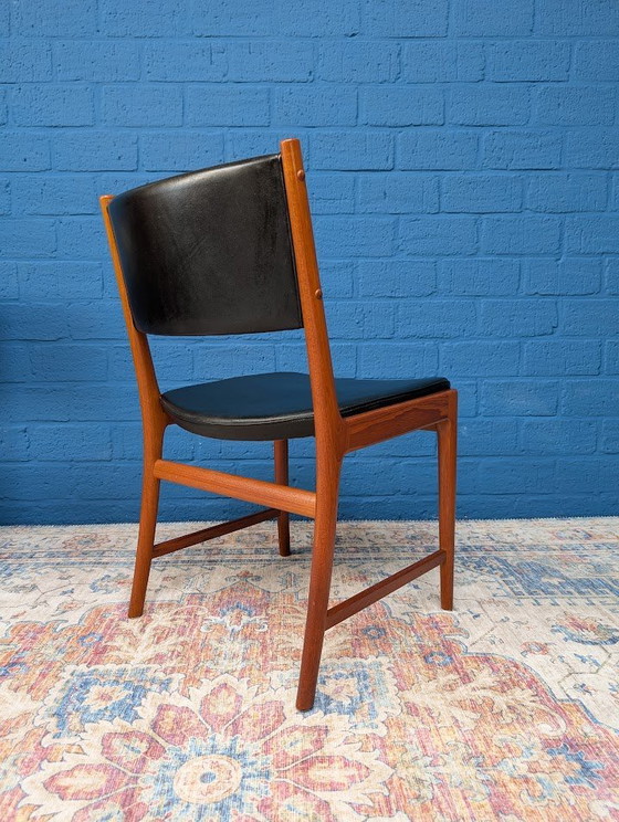 Image 1 of 4x Danish Design Chairs, Designed By Kai Lyngfeldt Larsen For Søren Willadsen, 1960s