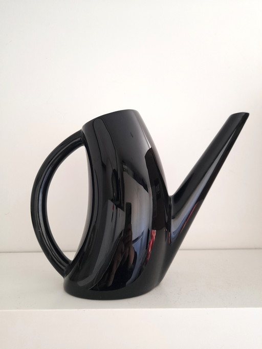 Black ceramic vase, Asa Selection Germany