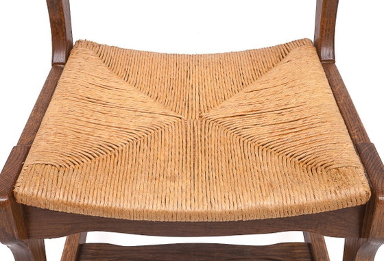 Set di 6 sedie di Guillerme e Chamberron – Guillerme et Chambron, Sedie da pranzo, Wood, Vintage (photo 8 of 9)