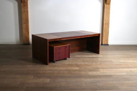 Image 1 of Artona Directors Desk by Afra and Tobia Scarpa for Maxalto Italy 1979