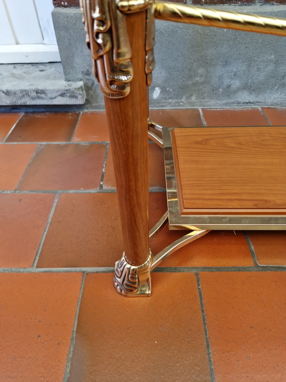 Vintage Hollywood Regency Coffee Table – Curvasa Muebles – 1970s – Glass (photo 3 of 5)