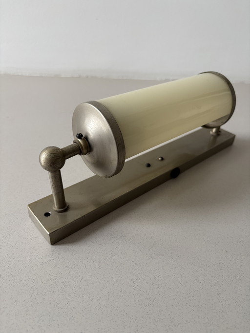 Tubular Art Deco wall lamp 1930s Bauhaus