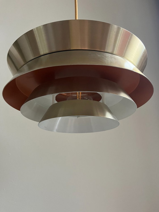 Image 1 of Suspension vintage Trava - Carl Thore - Lampe design suédoise