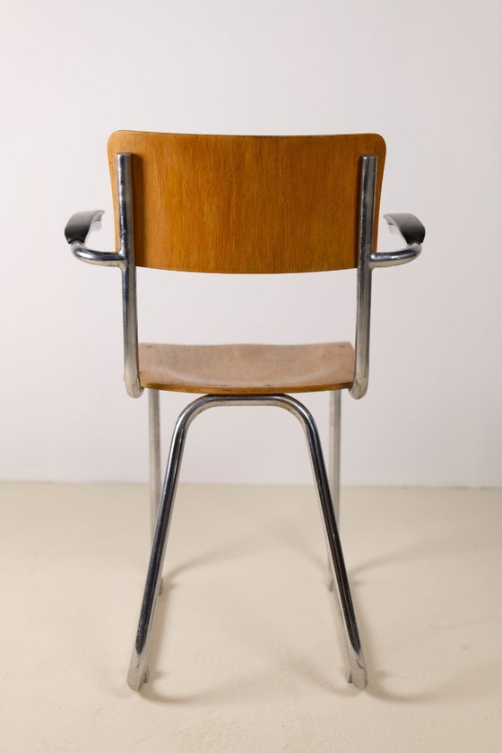 Image 1 of vroege 'Bauhaus'-fauteuil