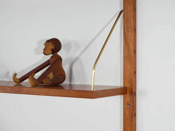 Danish Modular Shelving System in Teak Veneer from the 1970s – Bookcases, Wood (photo 7 of 16)