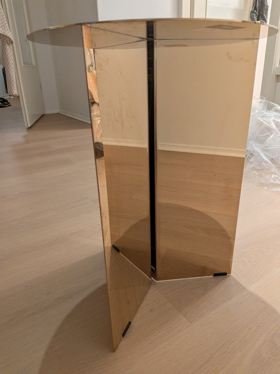 Tavolo alto in ottone con fessura per fieno – HAY, Tavolini, Brass, Metal (photo 5 of 5)