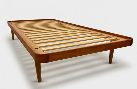 Image 1 of Sofá cama de teca de Horsnæs Møbelfabrik, años 60.